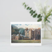 Oude Stobs Castle, Hawick, Schotland Briefkaart (Staand voorkant)