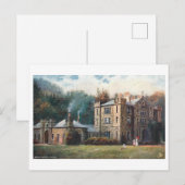 Oude Stobs Castle, Hawick, Schotland Briefkaart (Voorkant / Achterkant)