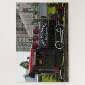 Oude stolocomotief van Alaska Railroad Legpuzzel (Verticaal)