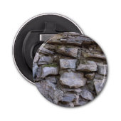 Oude Stone Wall Button Flesopener (Voorkant)