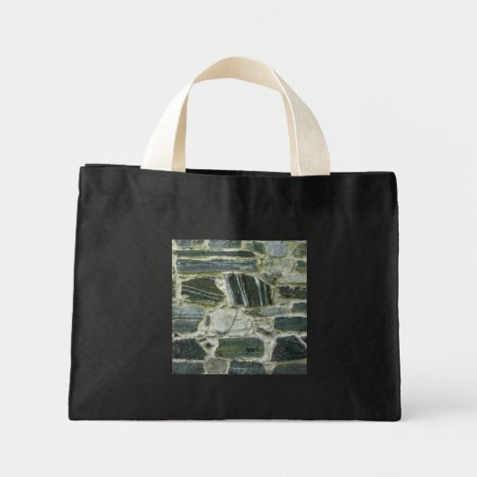 Oude Stone Wall Mini Tote Bag (Voorkant)