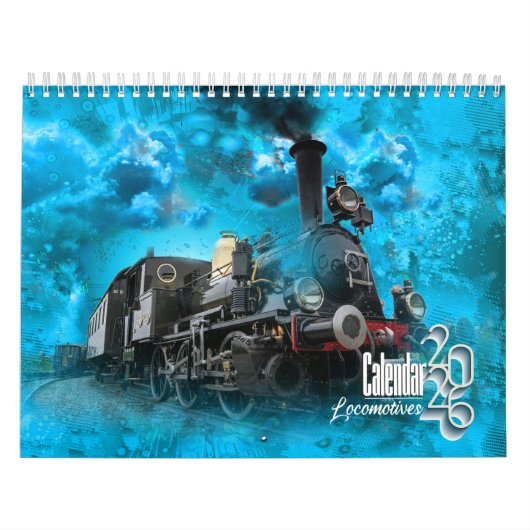 Oude Stoomlocomotieven Kalender (Hoes)