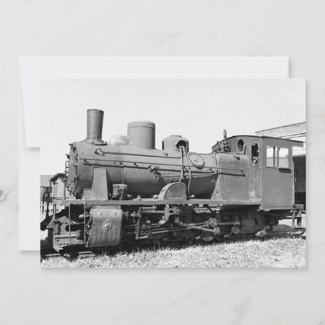 Oude stoommachine met smalspoorbreedte 157-5674 (Voorkant)