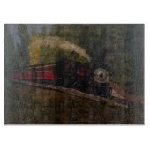 Oude stoommotor, origineel van Gary Poling Snijplank (Voorkant)