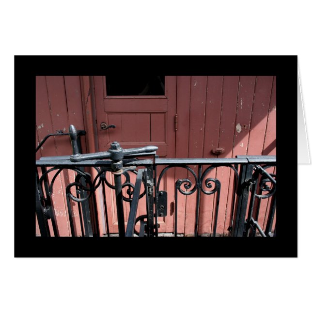 Oude Stoomtrein Le Mastrou Wagon kaart (Voorkant Horizontaal)