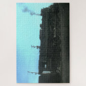 Oude stoomtrein legpuzzel (Verticaal)