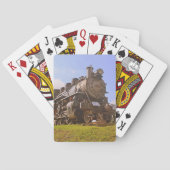 Oude stoomtrein pokerkaarten (Achterkant)