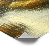 Oude stoomtrein poster (Hoek)