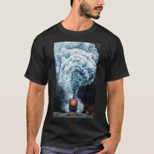 Oude stoomtrein T-shirt