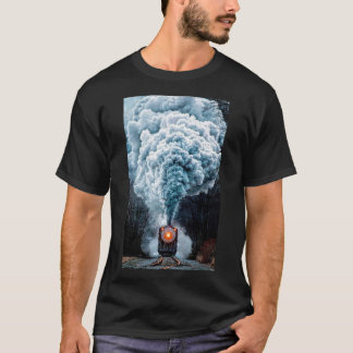 Oude stoomtrein T-shirt