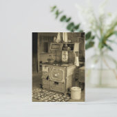 Oude Stove Briefkaart (Staand voorkant)
