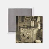 Oude Stove Magneet (Voorkant / Achterkant)