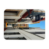 Oude straat in Sevilla, Spanje, reizen Magneet (Horizontaal)