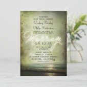 Oude STRAND BRUILOFT UITNODIGINGEN (Staand voorkant)