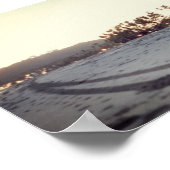 Oude strand Santa Barbara Poster (Hoek)