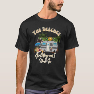 Oude stranden roepen t-shirt