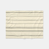 Oude strepen fleece deken (Voorkant (Horizontaal))