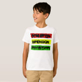 Oude Stripes, VIERDE DIMENSIE, INVAZION T-shirt (Voorkant volledig)