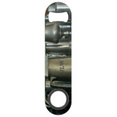 Oude Stye Pewter Beer Tankard inktobjecten Speed Flessenopener (Achterkant)