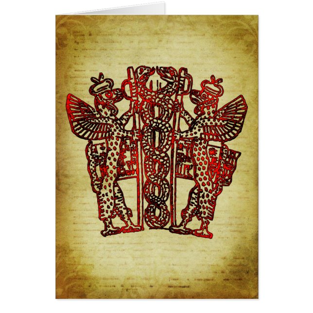 Oude Sumerische Caduceus (Voorkant)