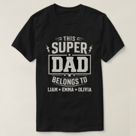 Oude Super Vader hoort bij Zonen T-shirt