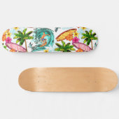 Oude Surf Bus Persoonlijk Skateboard (Horizontaal)