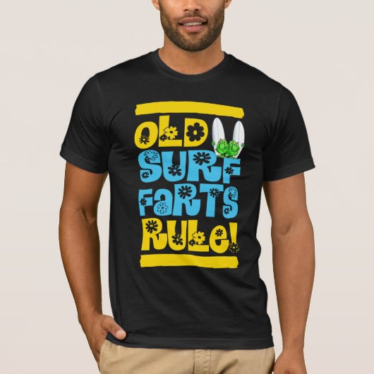 Oude surven (mannelijk) t-shirt (Voorkant)