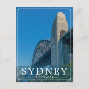 Oude Sydney Harbour Bridge Feestdagenkaart