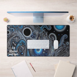 Oude symbolen in levendig abstract ontwerp bureaumat