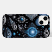 Oude symbolen in levendige kleuren Case-Mate iPhone case (Achterkant (horizontaal))