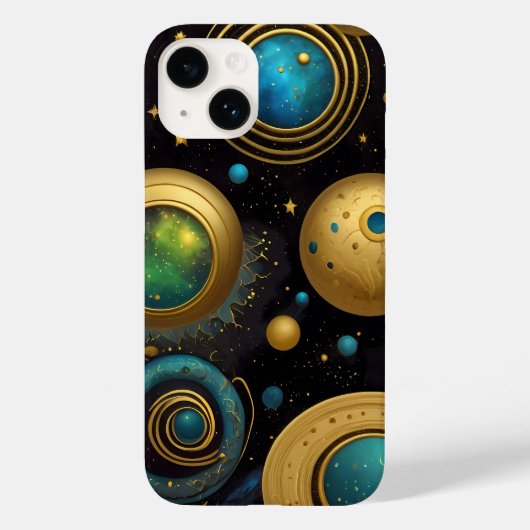 Oude symbolen in levendige kleuren Case-Mate iPhone case (Achterkant)