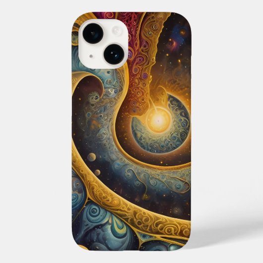 Oude symbolen in levendige kleuren Case-Mate iPhone case (Achterkant)