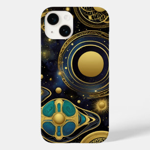 Oude symbolen in levendige kleuren Case-Mate iPhone 14 hoesje