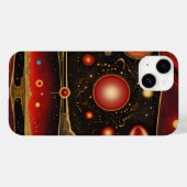 Oude symbolen in levendige kleuren Case-Mate iPhone case (Achterkant (horizontaal))