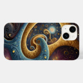 Oude symbolen in levendige kleuren Case-Mate iPhone case (Achterkant (horizontaal))