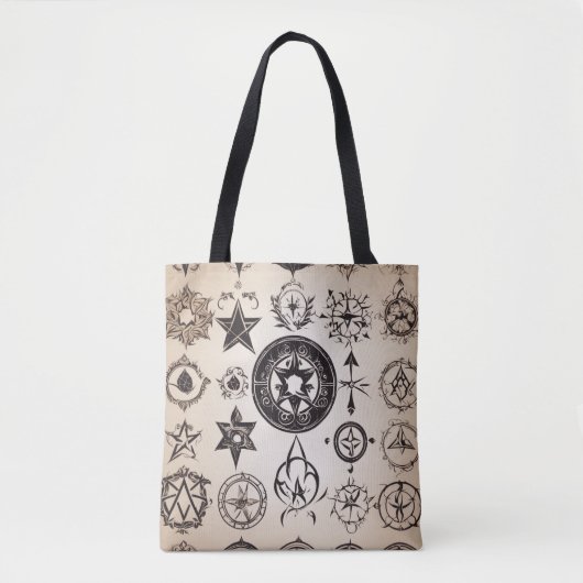 Oude symboliek tote bag (Voorkant)