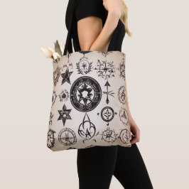 Oude symboliek tote bag
