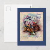 Oude sympathie ansichtkaart briefkaart (Voorkant / Achterkant)