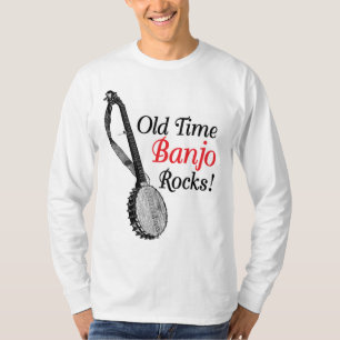 Oude T-Shirt van Banjo-Mannen