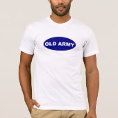 Oude T-shirt van het Leger (Voorkant)