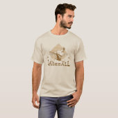 Oude T-shirts en cadeautjes voor honkbal (Voorkant volledig)