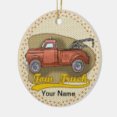 Oude Takelwagenornament Keramisch Ornament (Links)