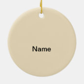 Oude Takelwagenornament Keramisch Ornament (Achterkant)