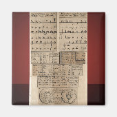 Oude talen magneet (Voorkant)