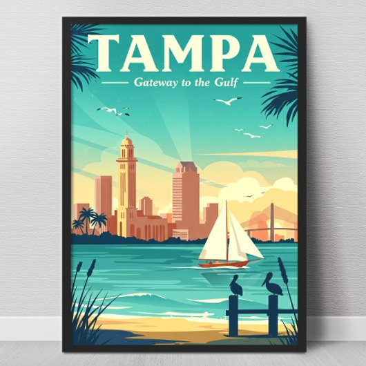 Oude Tampa Poster