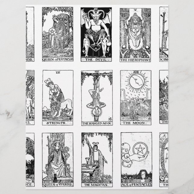 oude tarot (Voorkant)