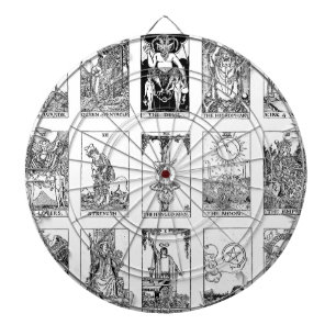 oude tarot dartbord