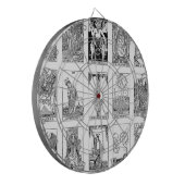 oude tarot dartbord (Voorkant Links)