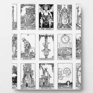 oude tarot fotoplaat