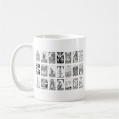 oude tarot koffiemok (Links)